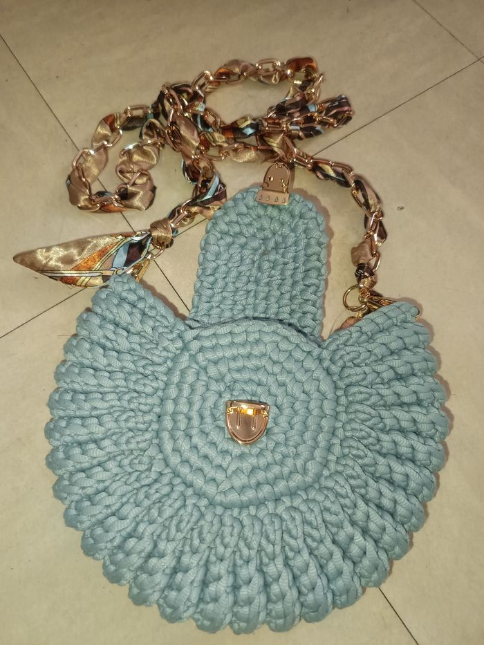 Sac bandoulière au crochet - photo numéro 5