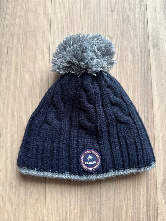 Bonnet Cabaïa garçon Milky Bleu marine T. 4/6 ans - photo numéro 2