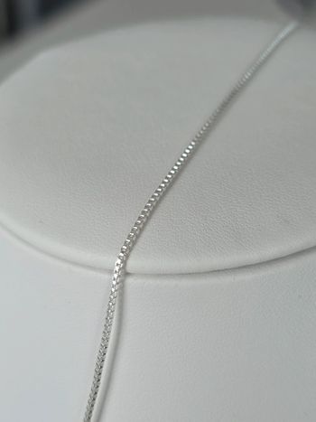 Collier maille vénitienne 1mm 50cm