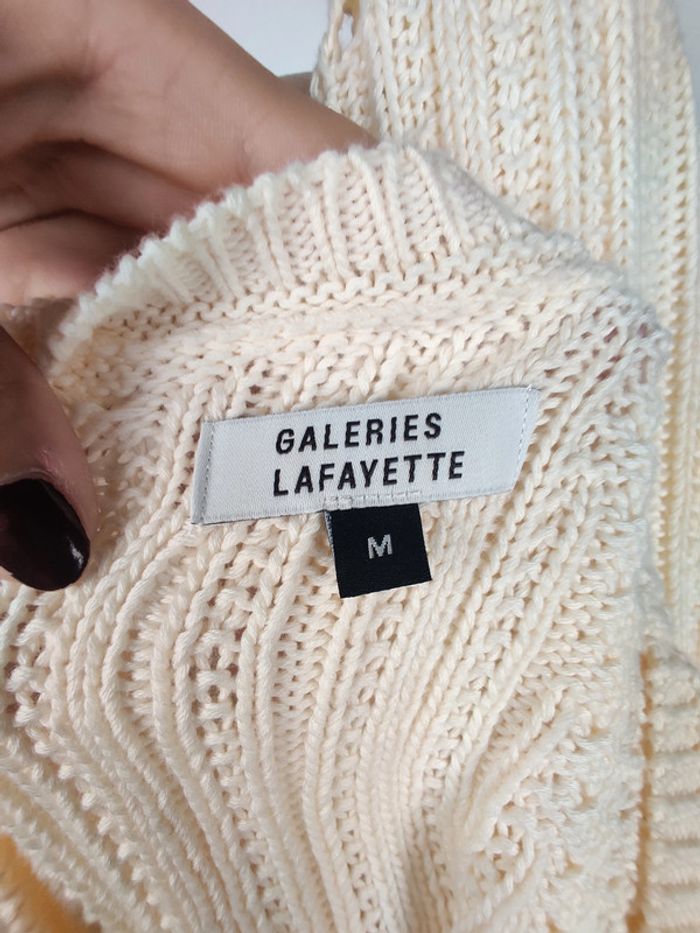 Robe sans manches crochet crème - Galeries Lafayette - M - photo numéro 4