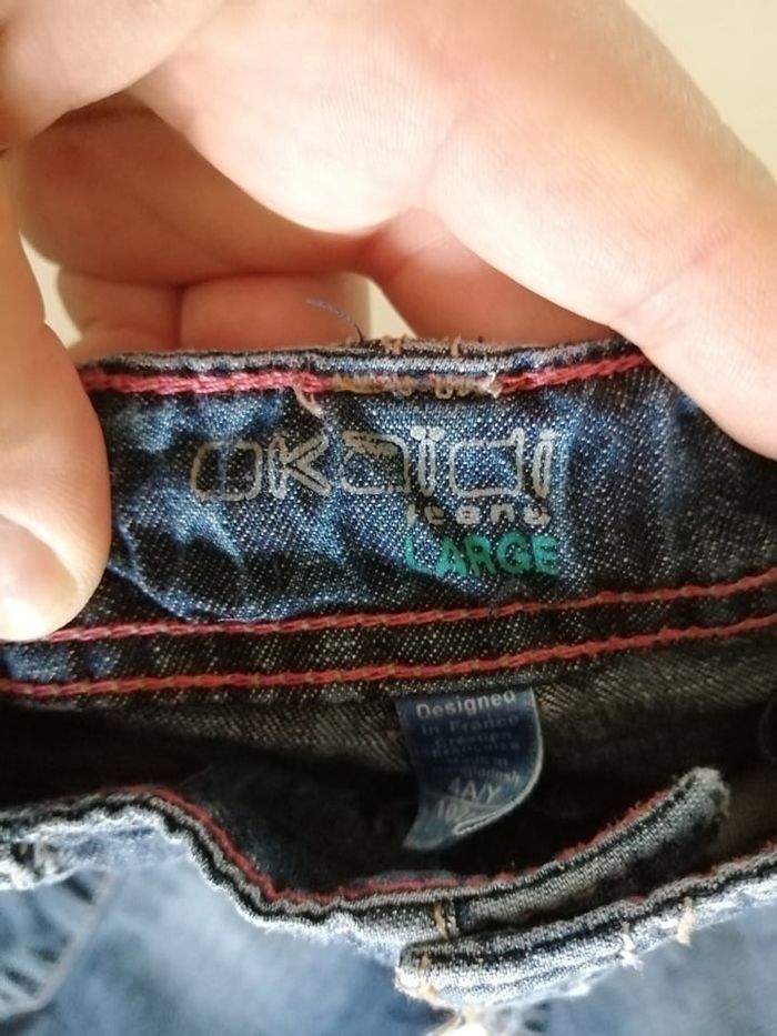 Short en jean 4 ans garçon Okaïdi - photo numéro 3