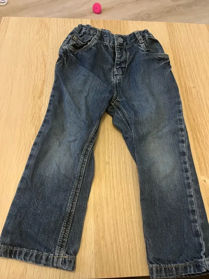 Jean slim bleu garçon 23 mois gemo