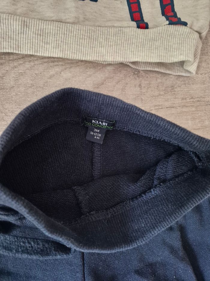 Ensemble 3 mois pull jogging - photo numéro 3