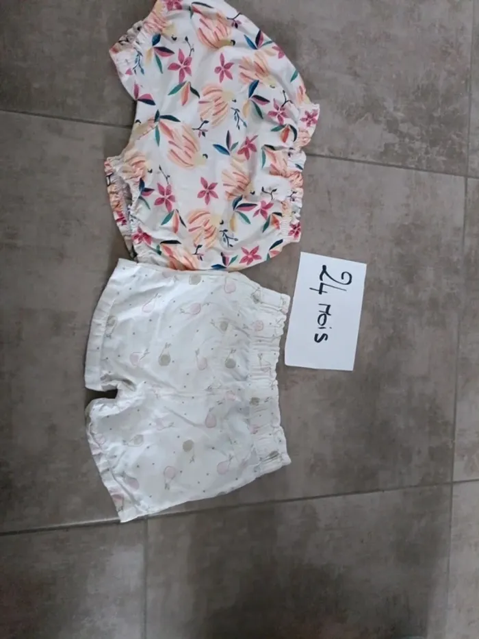 Lot de 2 shorts 23 mois - photo numéro 4