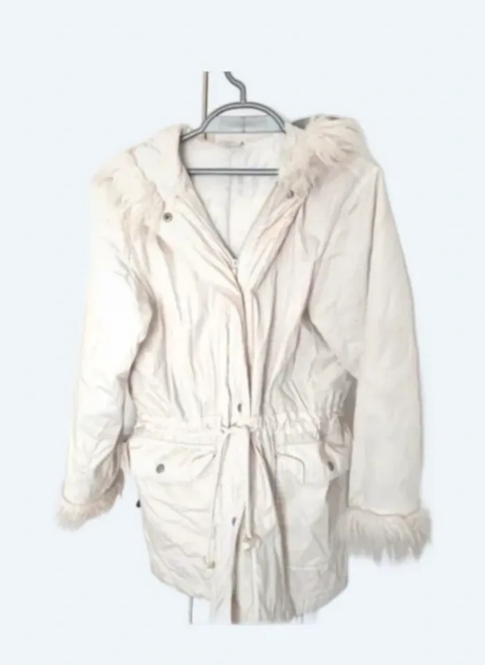 Parka blanc