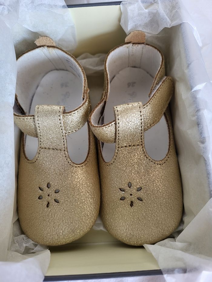 Chaussures bébés en cuir Point 26 Made in France 🇨🇵 - photo numéro 2