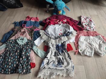 Lots robe été short 12 mois