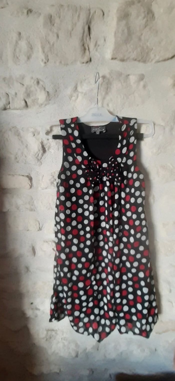 Robe à pois 10 ans - photo numéro 2