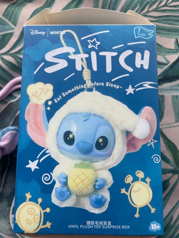 Labubu Stitch rose neuf  Disney Miniso - photo numéro 5