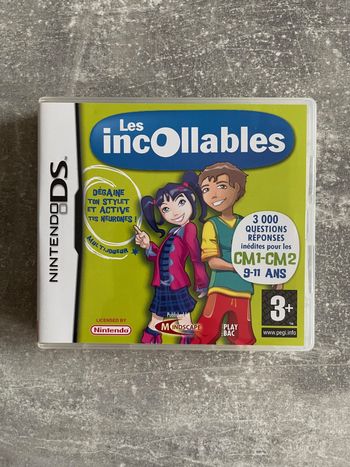 Jeu pour Nintendo DS, Les incollables CM1-CM2, en français.