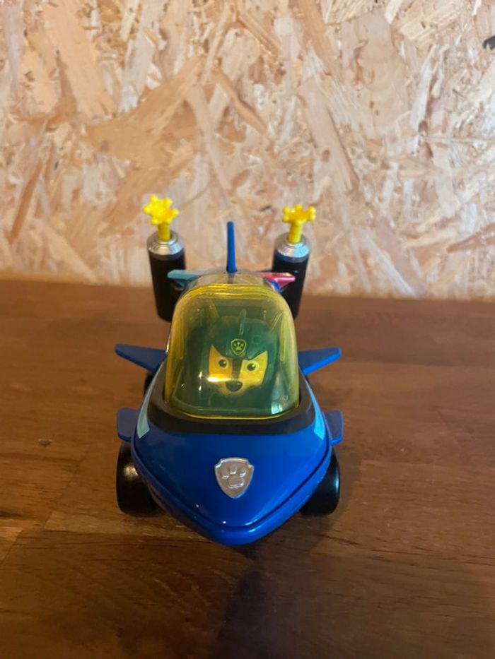 Idée Cadeau 🎁 Figurine Aqua Pups de Chase avec avec son véhicule de la Pat Patrouille - photo numéro 12