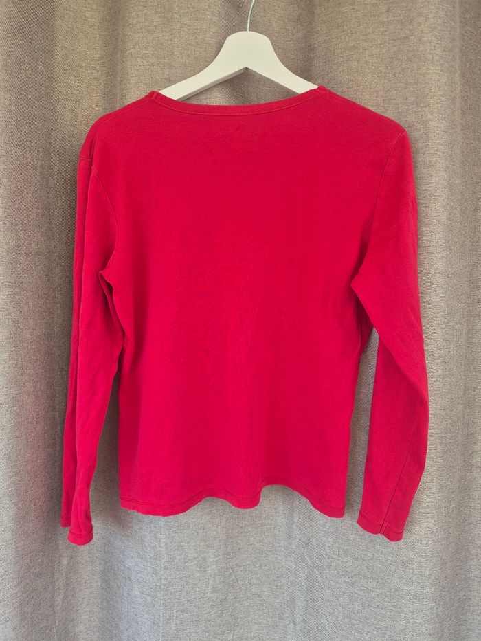 Top manches longues taille M Rouge Kalisson - photo numéro 3