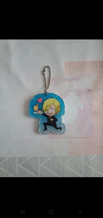 Porte clé one piece sanji