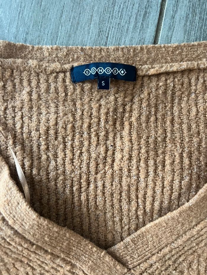 Pull camel taille S Bonobo femme - photo numéro 2