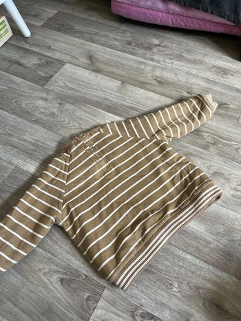 Pull d’hiver réversible taille 9-12 mois