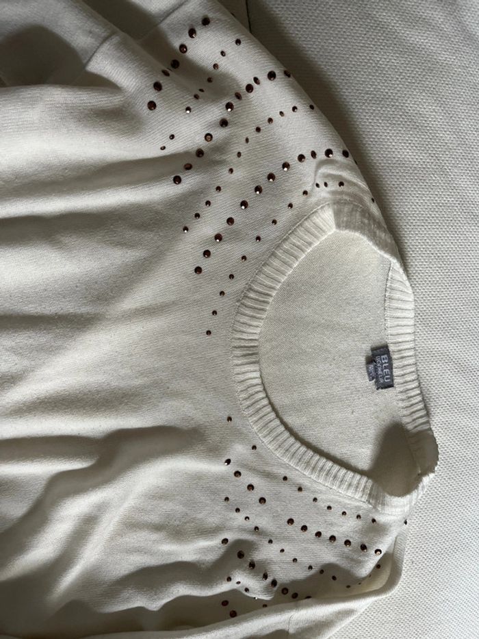 Pull beige - photo numéro 2