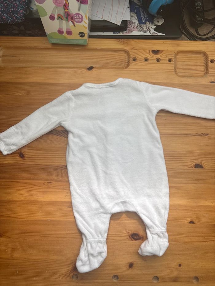 Pyjama bébé fille / motif nuage - photo numéro 2