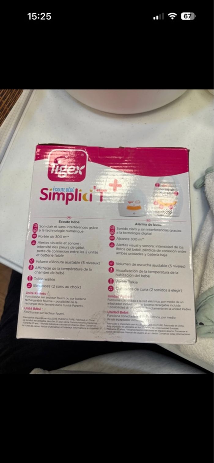 Baby phone tigex - photo numéro 2