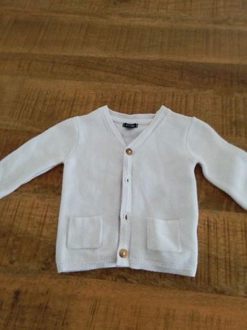 Gilet bébé 6 mois