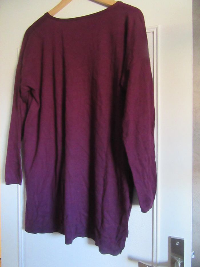 Pull violet taille 4 Jacqueline RIU - photo numéro 5