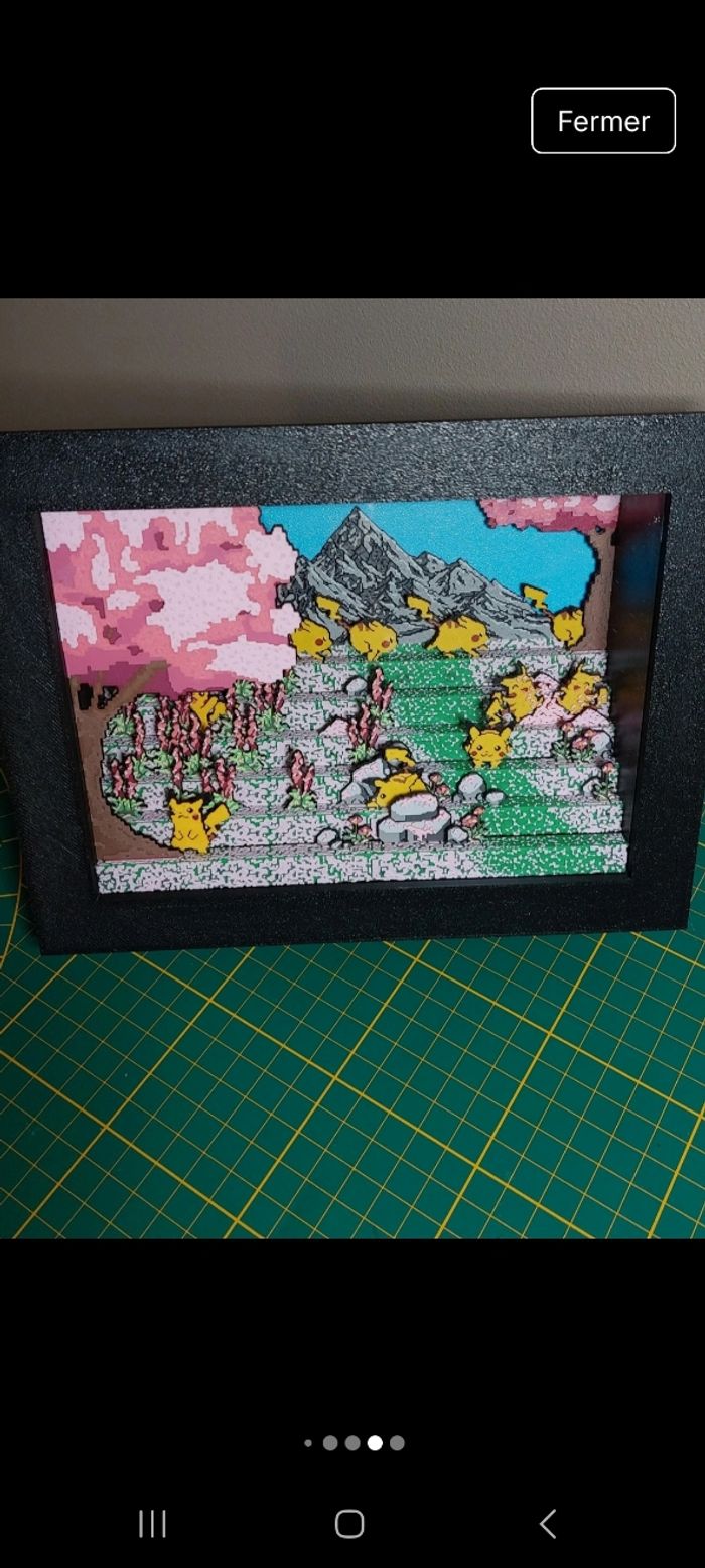 Tableau pixelart  3dprint - photo numéro 5