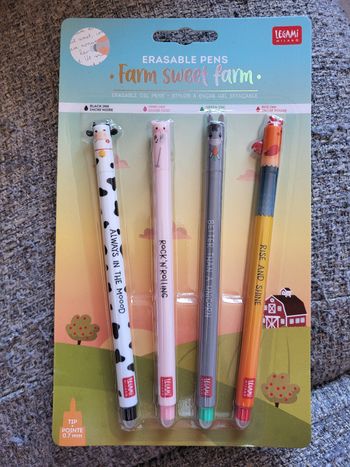 Stylos effaçables legami farm sweet farm