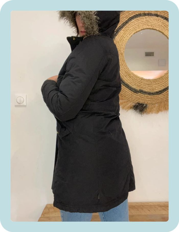 Doudoune chaude et longue à capuche Levis - photo numéro 7