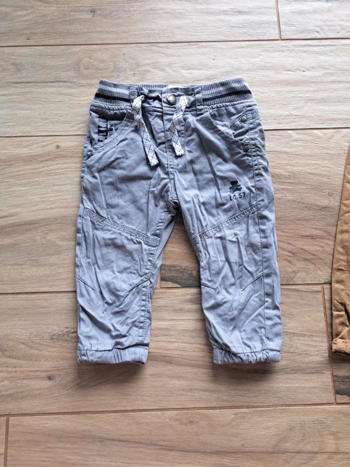 Lot 3 Pantalons 12 mois Lulu Castagnette - photo numéro 4