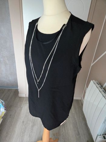 Top Noir et collier T.M Ardene