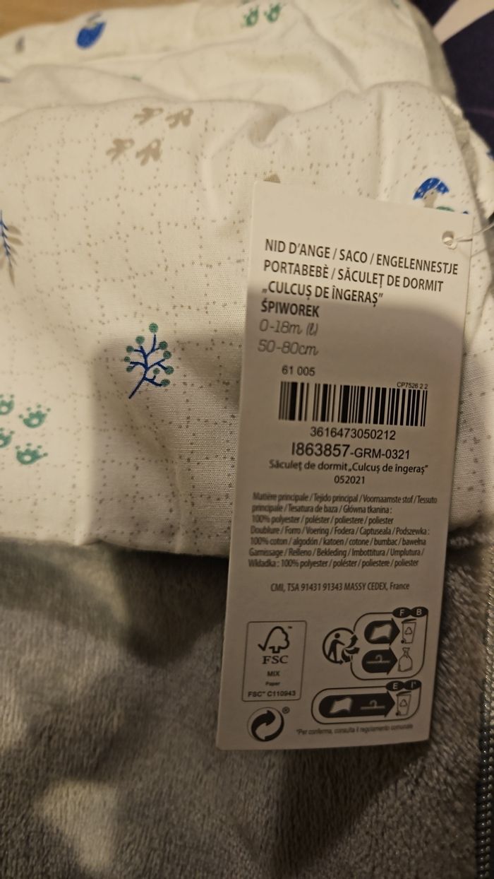 Nid d'ange tex neuf - photo numéro 2