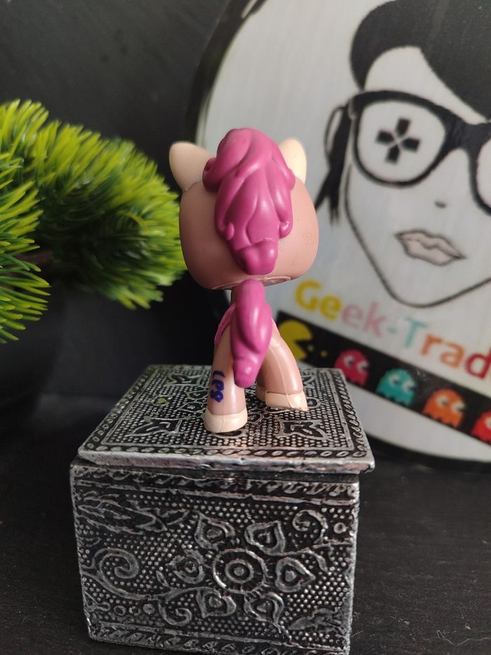 Lps00869 Littlest Petshop Pet Shop LPS Authentique Hasbro Cheval Horse 2087 - photo numéro 4