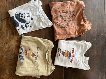Lot tee shirt manche longue