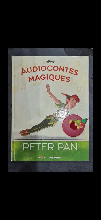 Livre et figurine 6 des audiocontes Magiques altaya audio conte audio compte disney