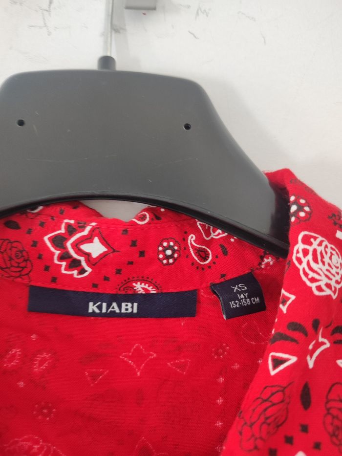 Robe bandana rouge Kiabi neuve - photo numéro 3