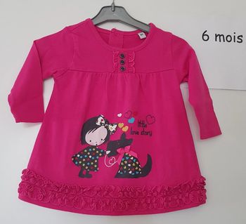 Robe little love story 6 mois