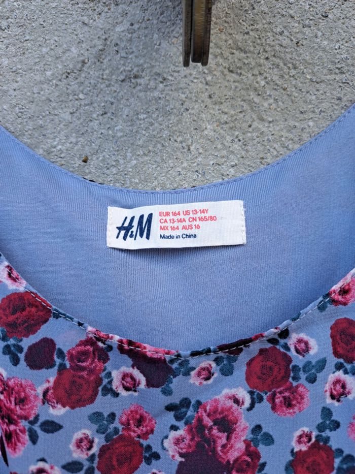 Robe bascule fleurie H&M - photo numéro 2