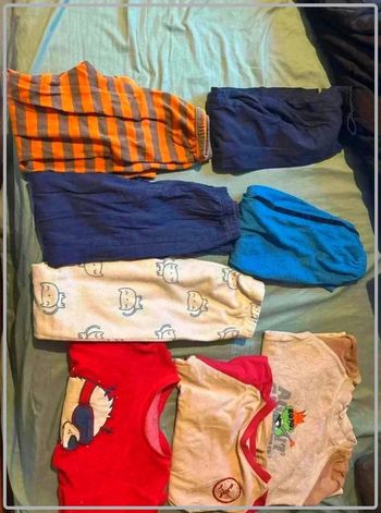 Lot  pyjama garçon  6-8ans