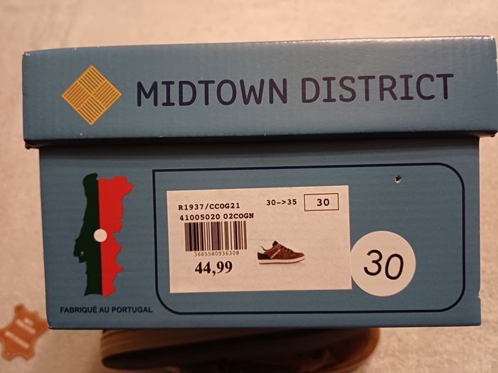 Basket Midtown District pointure 30 (réf perso CHAUSS-G-30-B)(familleac72) - photo numéro 6