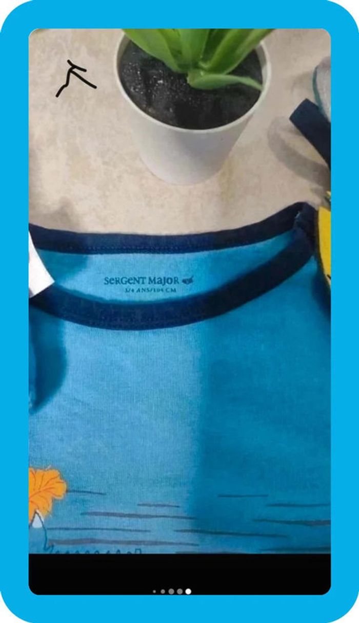 Beau pyjama 3/4 ans sergent major - photo numéro 3