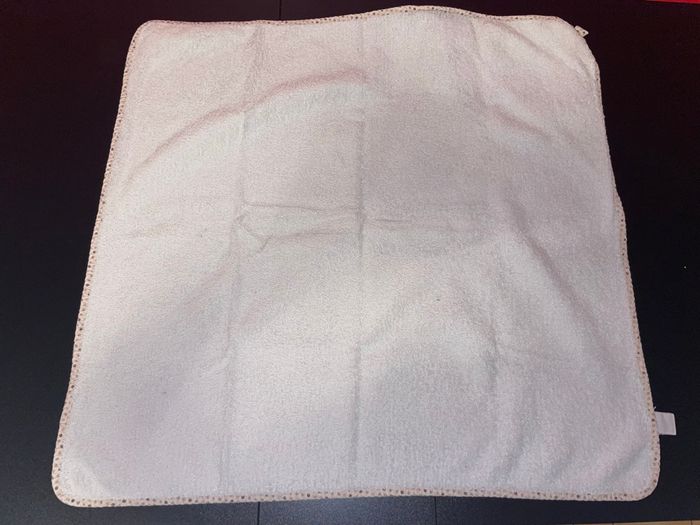 Sortie de bain bebe blanche en coton eponge - photo numéro 2