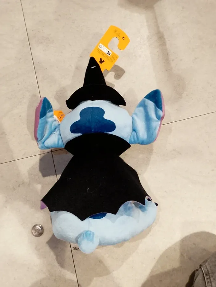 Peluche stitch sorcier halloween Disney - photo numéro 2