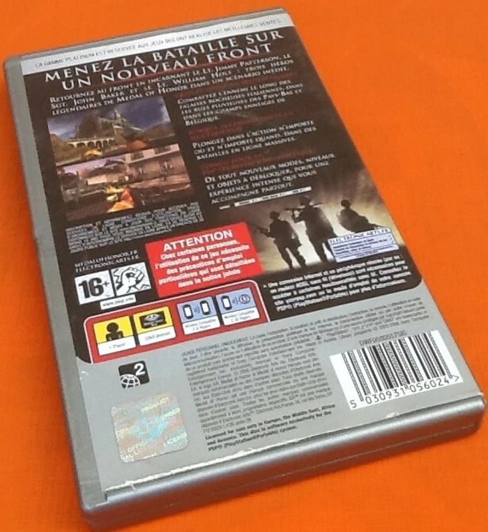 Jeu vidéo sur PSP Sony Medal of Honor Heroes (2006) Electronic Arts - photo numéro 3