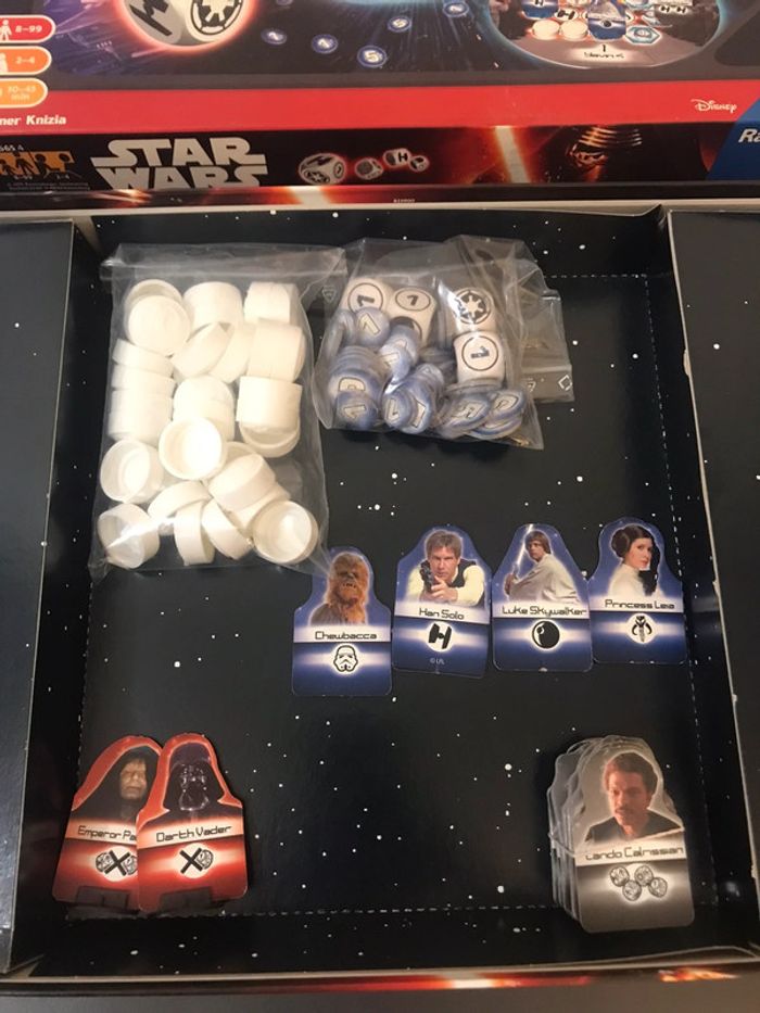 Jeu de société star wars galaxy rebellion le duel de dés ravensburger - photo numéro 3