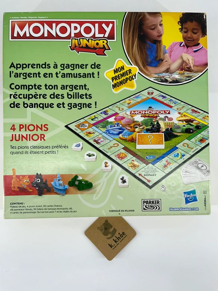 Monopoly junior - photo numéro 5