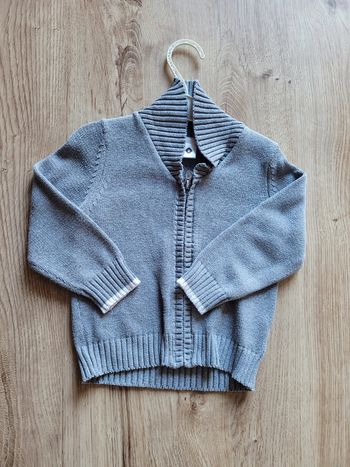 Gilet zippé 80 cm