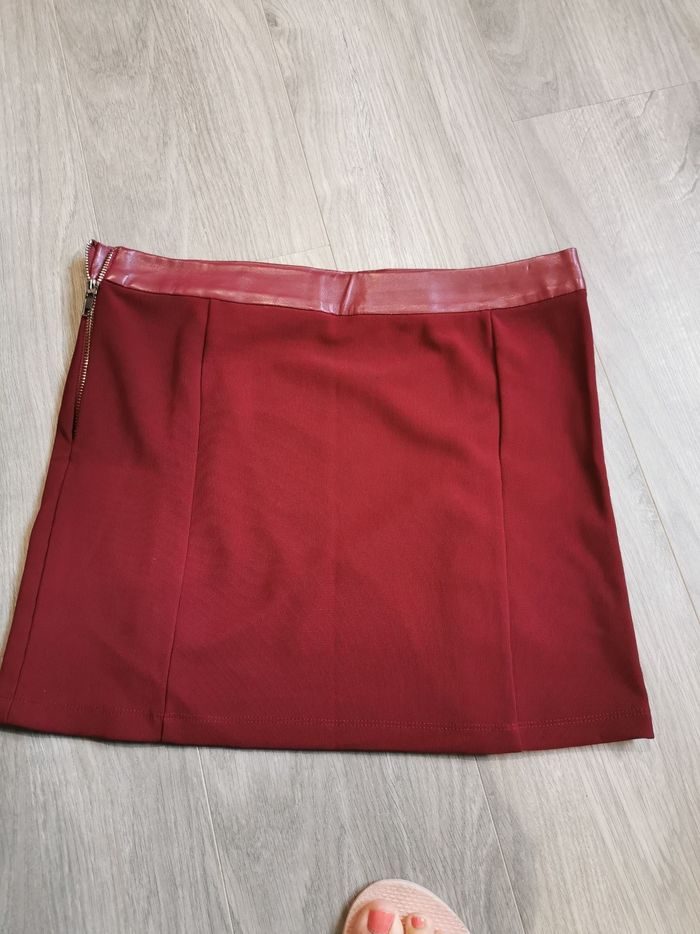 Jupe bordeaux t38