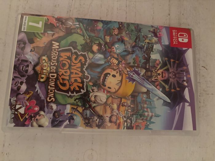 Jeu Nintendo switch snack World