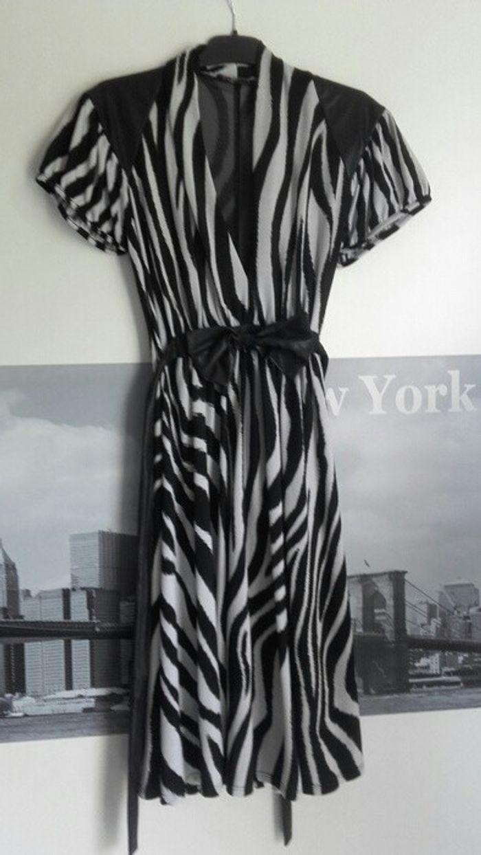 Robe zebree Morgan état neuf