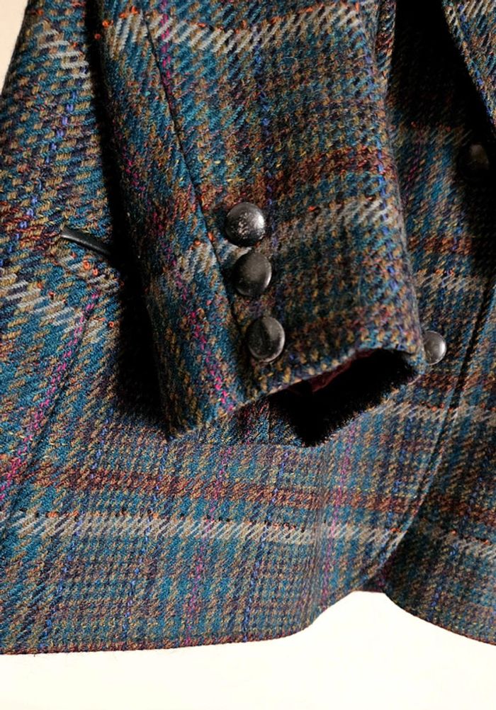 Veste vintage multicolore 80's - photo numéro 5