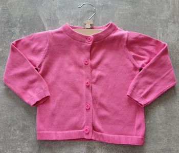 Gilet rose - 12 mois - 18 mois